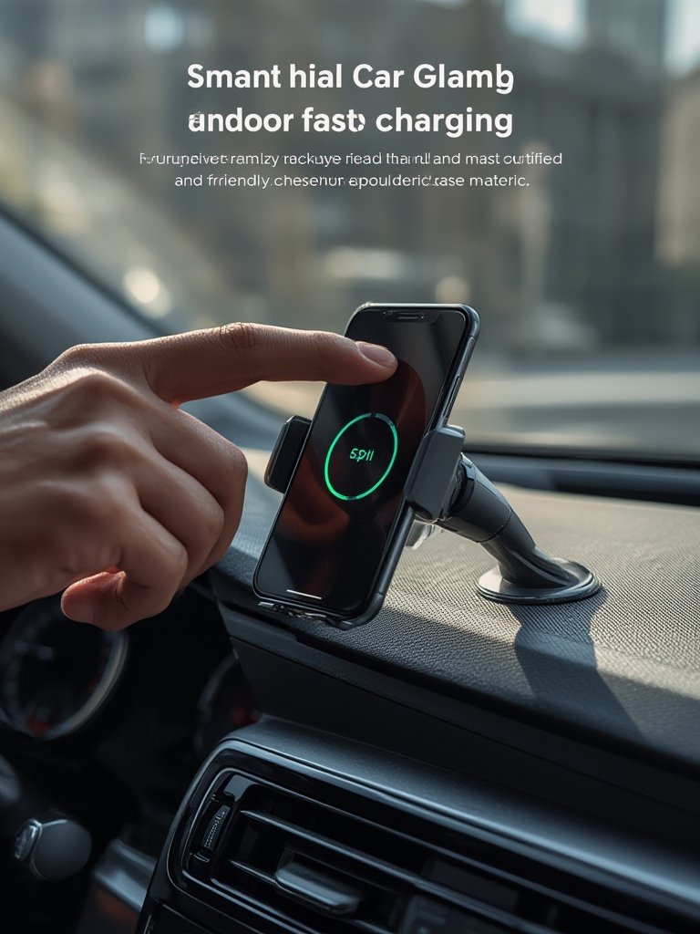 wireless charger in action