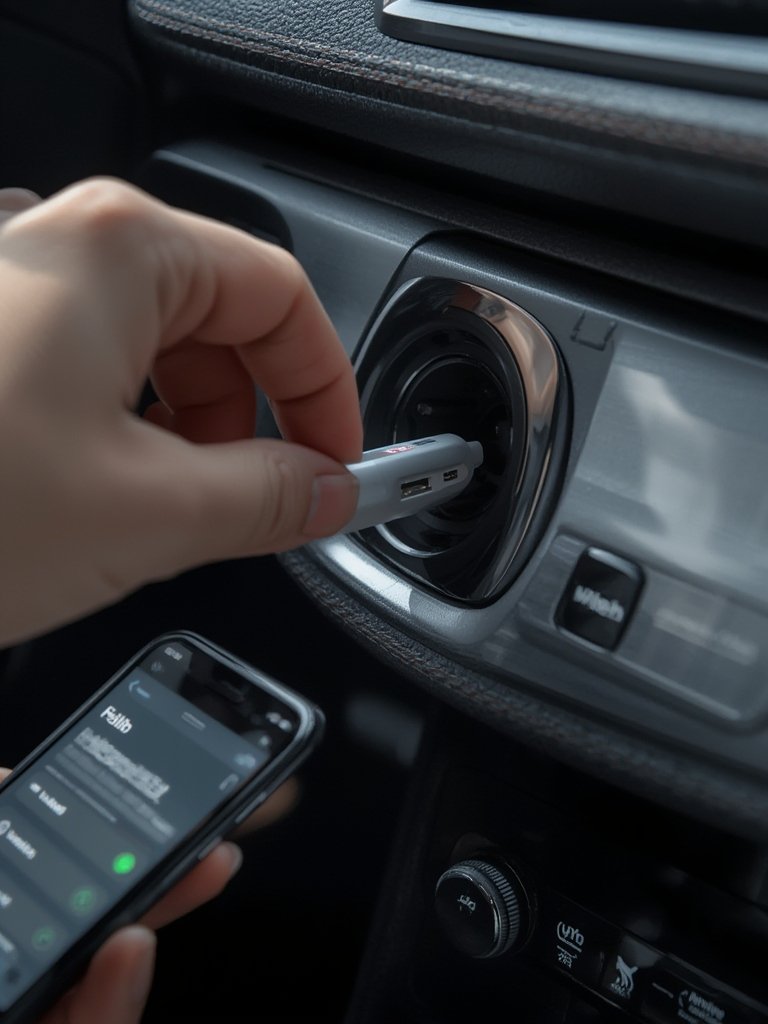 Bluetooth Car Adapter (AUX / FM) - Illustration 2