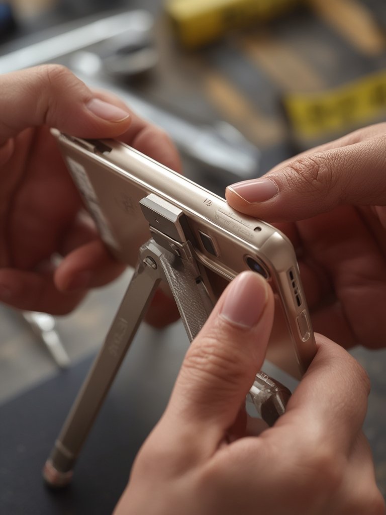 Foldable Phone Stand Multi-Angle - Illustration 2